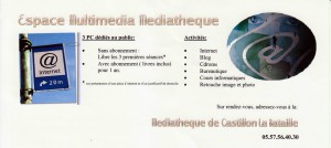 plaquette espace multimedia 1