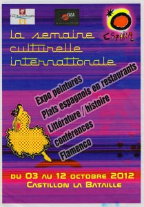 affiche espagnole recto