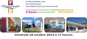 inauguration maternelle